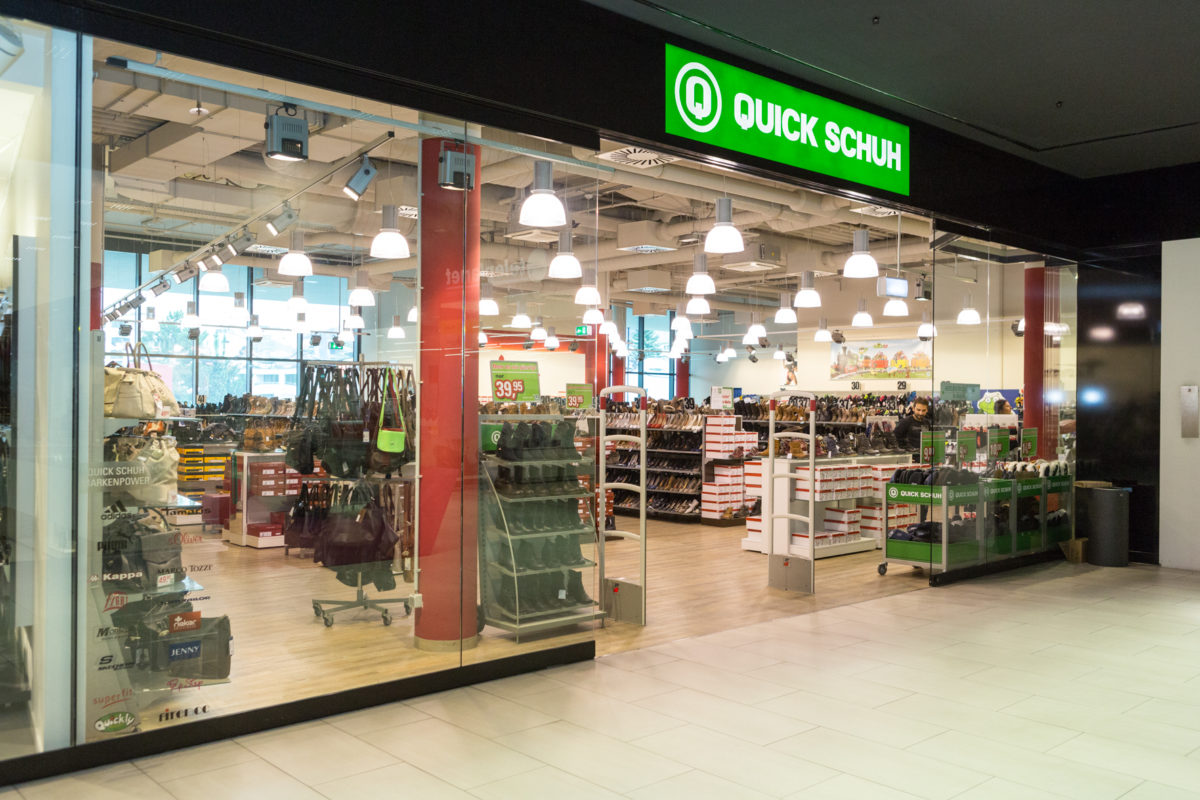 Quick Schuh » west - Das Einkaufszentrum in der Höttinger Au