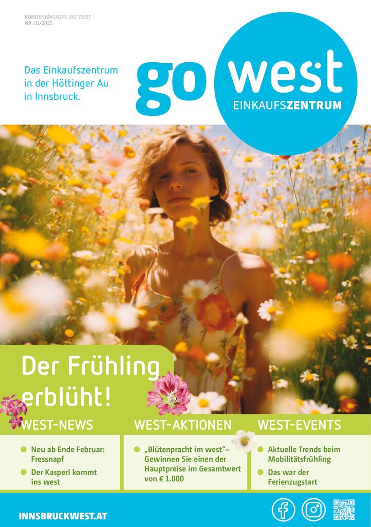 go west Magazin 01 / 2025