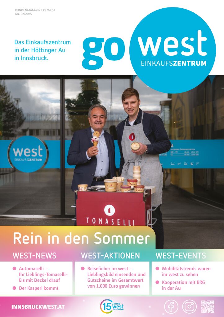 go west Magazin 01 / 2025