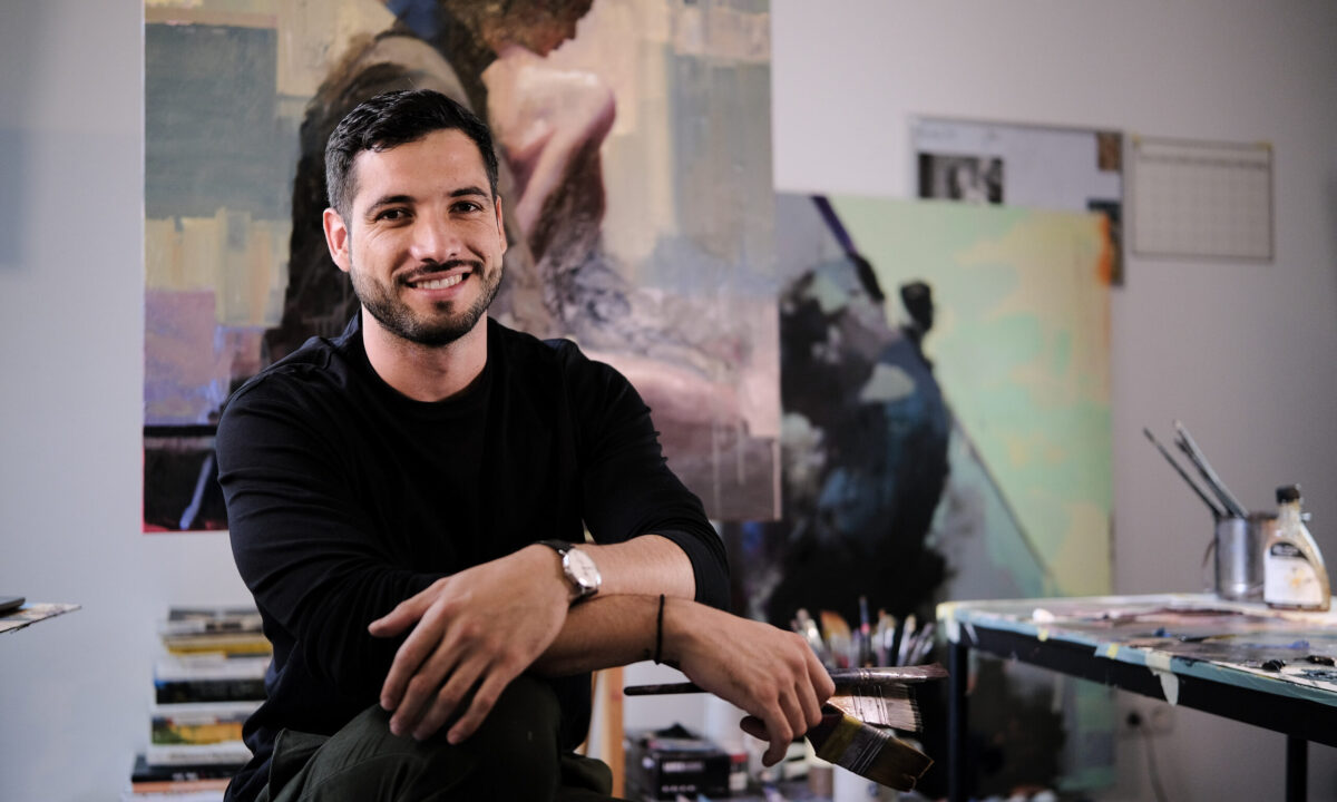 Alexander Tadlock leitet den Kunstvotrag am 5. September im EKZ west.