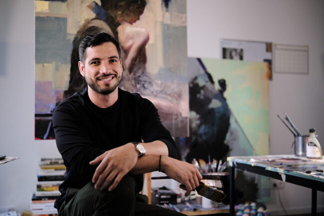 Alexander Tadlock leitet den Kunstvotrag am 5. September im EKZ west.